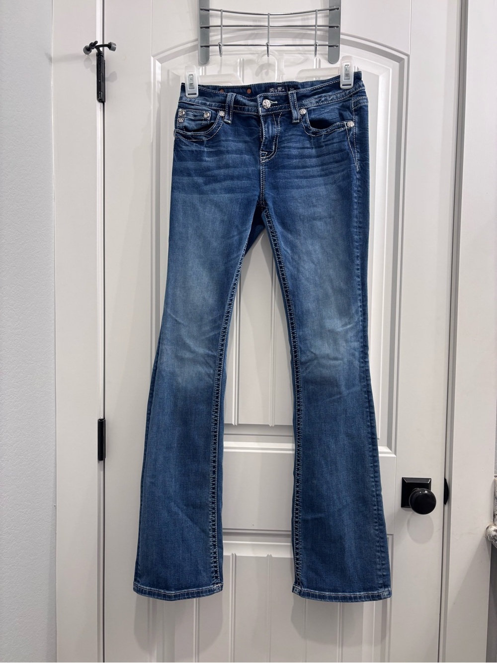 Miss Me Medium Blue Flared Jeans